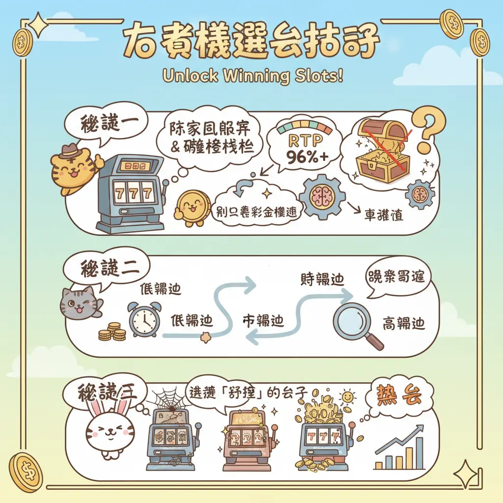 老虎機選台技巧 - 老虎機