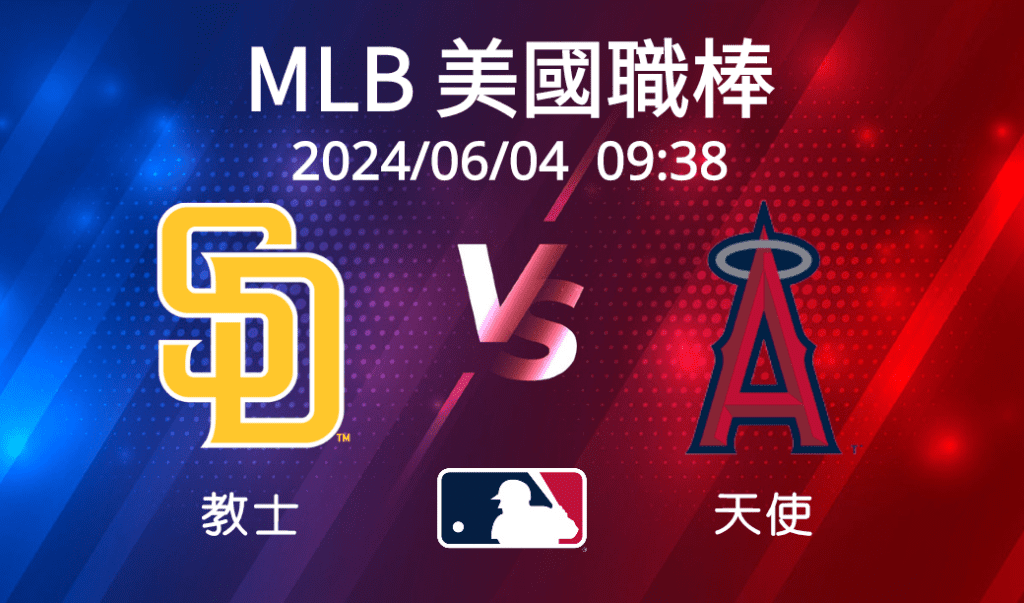 【MLB美國職棒】2024-06-04 教士VS天使 賽前分析