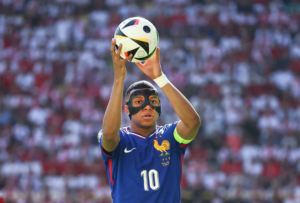足球／歐洲足球錦標賽 球場上的「面具俠」盤點